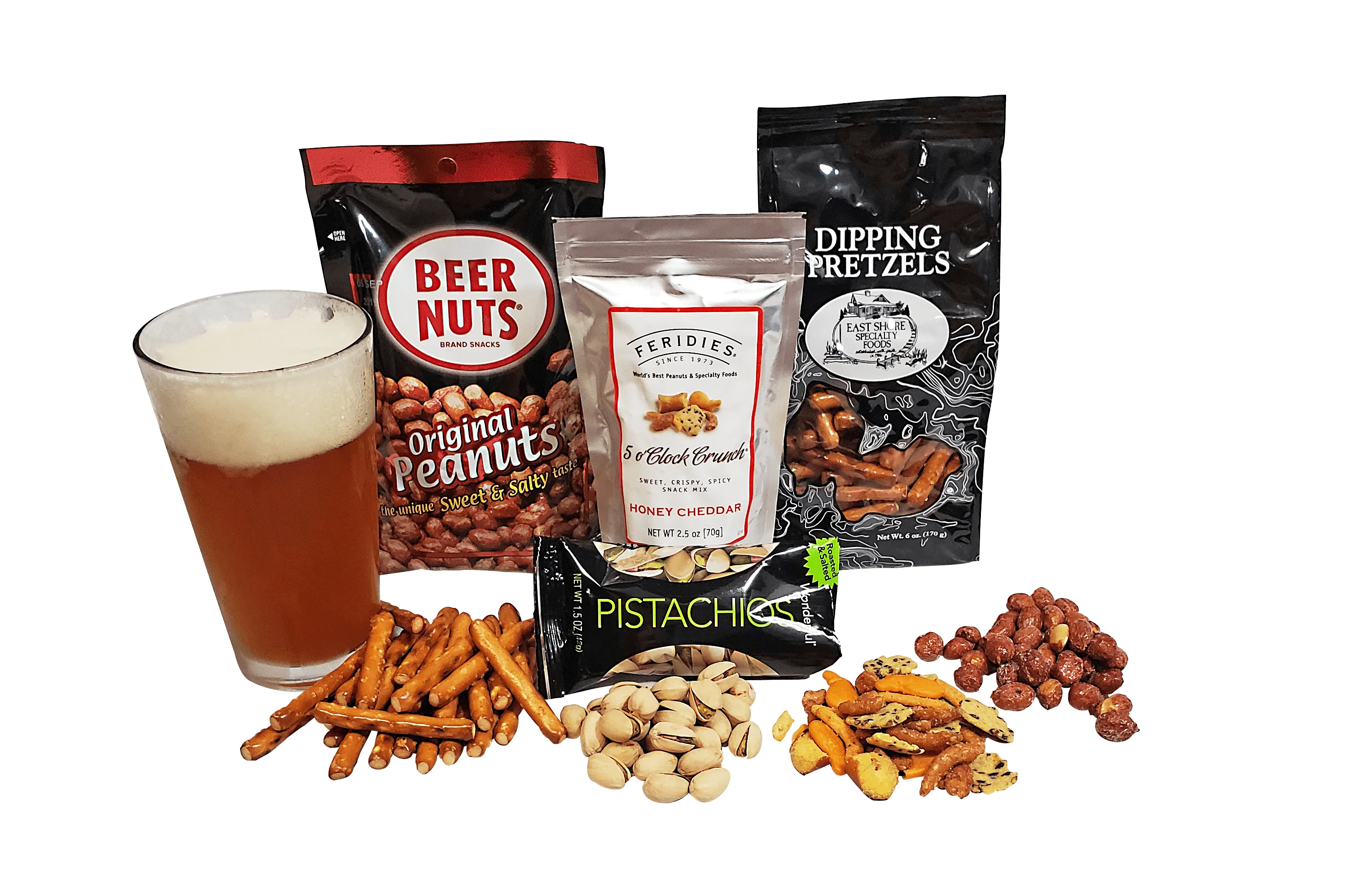 Budweiser Beer and Snack Gift Basket - Image 3